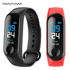 Смарт-часы MAFAM для мужчин и женщин, пульсометр, измерение артериального давления, фитнес-трекер, спортивные умные часы для iOSAndroid