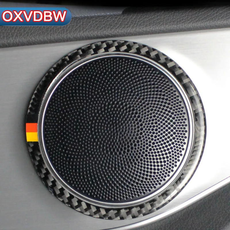 4 шт. для Mercedes C Class W205 автомобильный Стайлинг из углеродного волокна