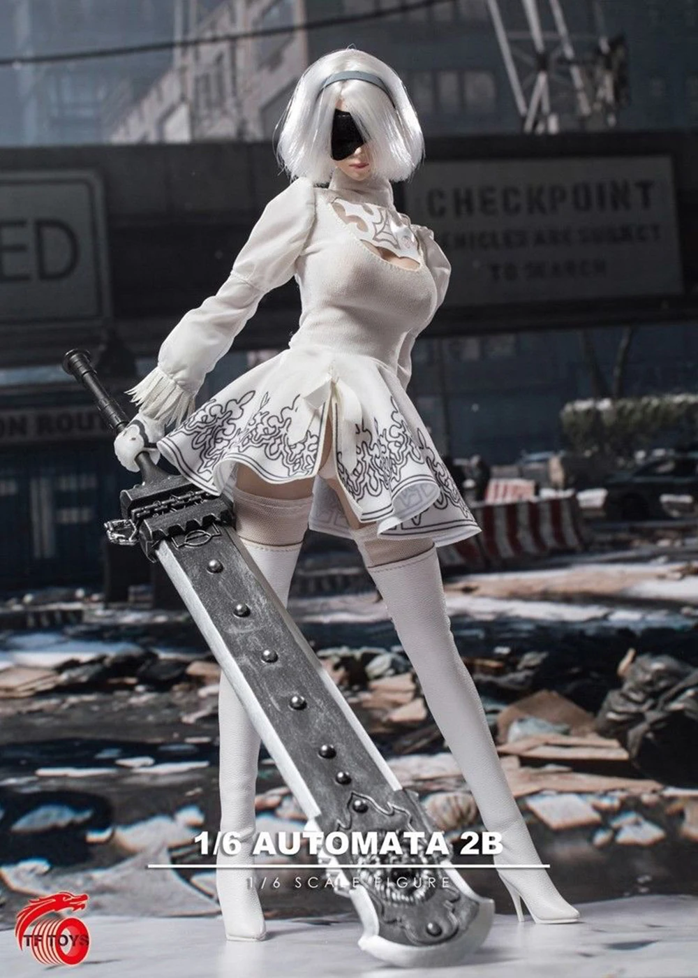 Для сбора 1/6 НИР автоматов YoRHa № 2 Тип B Женский 1" фигурку Костюмы костюм