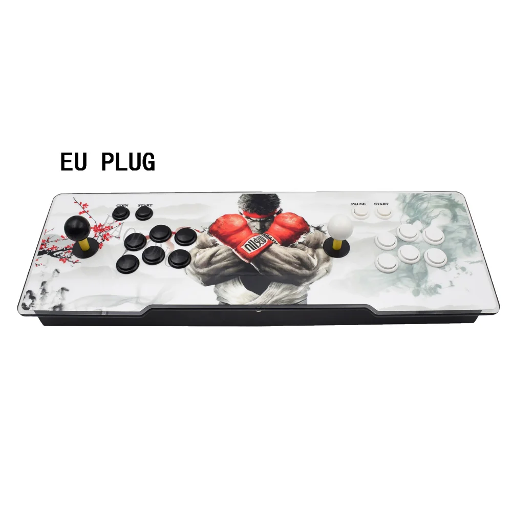 2200 in 1 (EU PLUG) Горячая Распродажа 2200 в 1 видео игровая машина ТВ jamma аркадная игровая консоль с коробкой 3D VGA HDMI выход Pandora сокровище 3D - Цвет: 2200 in 1 (EU PLUG)