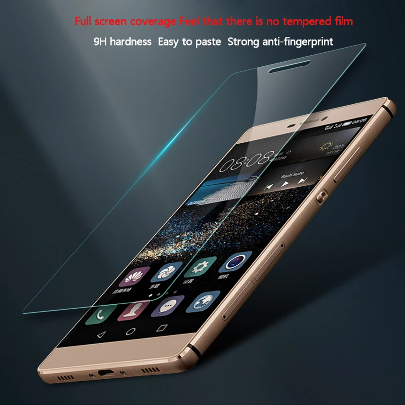 For Huawei P8 P9 Lite 2017 Tempered Glass 9H Anti Protective Film GR3 Honor 8 Nova Screen Protector | Мобильные телефоны и