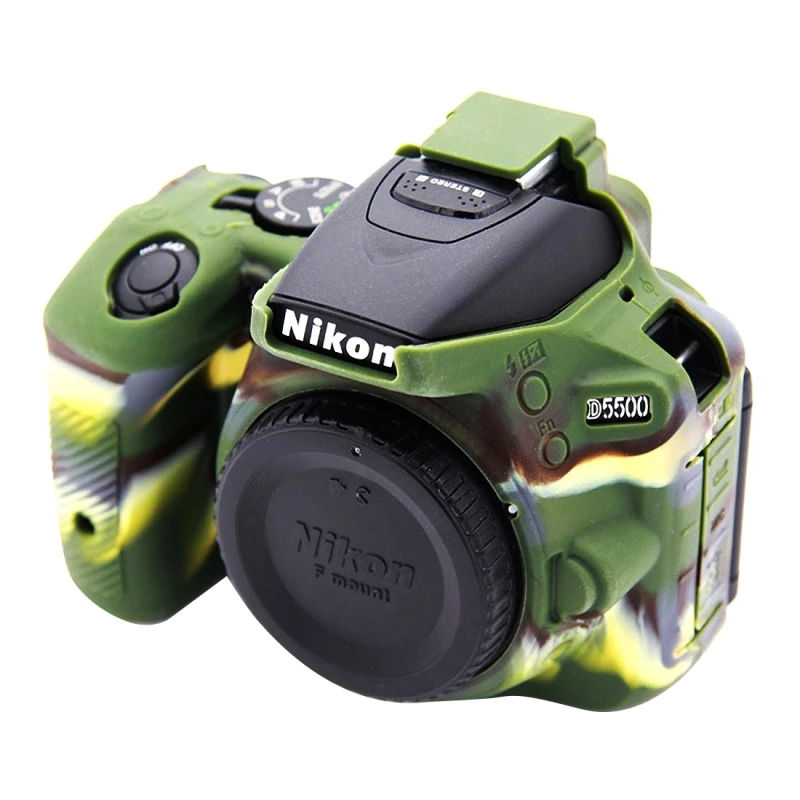 Силиконовый чехол PULUZ для nikon d5500 видеокамеры DSLR силиконовый резиновый защитный