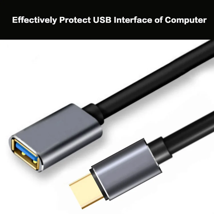 USB Type-C to USB3.0 cable Type C Extender Cord USB-C Thunderbolt 3 for MacBook Mouse card reader printer camera mobile | Мобильные