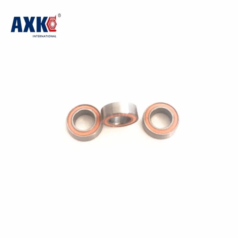 Миниатюрные шарикоподшипники Mr84rs 4*8*3 мм Rs Mr84 2rs с оранжевой герметичной Abec 7 для