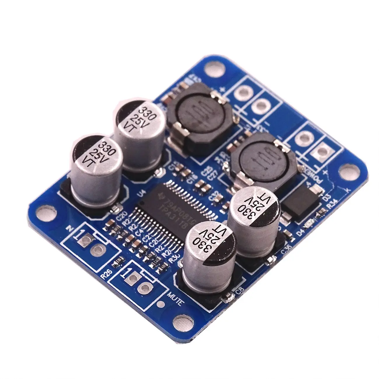 10000 TPA3118 PBTL 60 Вт моно цифровой аудио усилитель платы AMP модуль чипа 1X60W 4 8 Ом