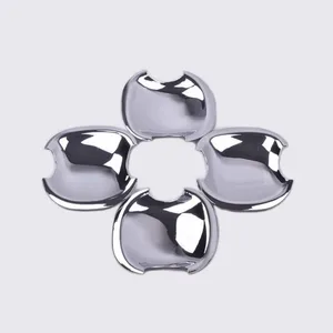 FUNDUOO хромированная Автомобильная дверная ручка, чаша, накладка, Наклейка для TOYOTA HILUX  VIGO SR5 MK6 PICKUP 2005-2014, Бесплатная Прямая поставка