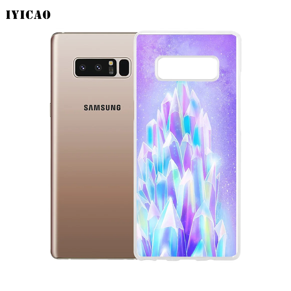 IYICAO Мягкий силиконовый чехол для телефона Samsung A5 A6 Plus A7 A8 A9 J3 J5 J7 Note 8 9