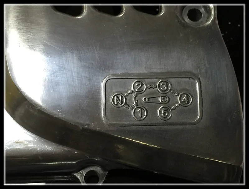 GN 250 Мотоцикл крышку Звездочки GN250 GN 250 Цепь крышки алюминиевой крышкой (art.: 79ed18638) - 79ed18638