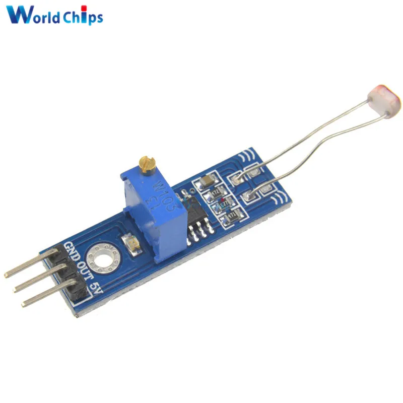 Модуль датчика фоторезистора для Arduino LM393 модуль печатной платы на выходе