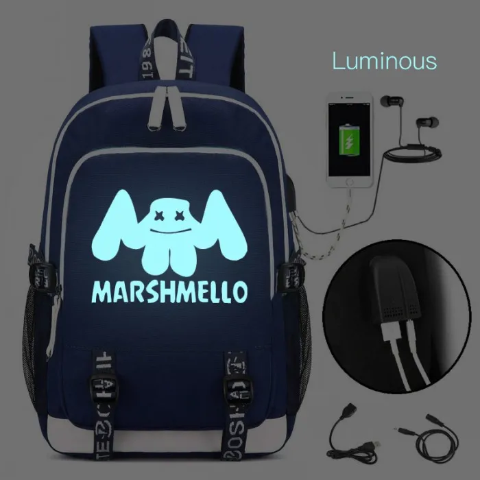 NEW Luminous4 WISHOT рюкзак Многофункциональный USB зарядка для подростков мужчин wo мужчин студентов школьные сумки Дорожная светящаяся сумка - Цвет: NEW Luminous4