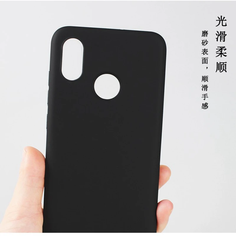 For Mi 8 Black TPU Phone Case |