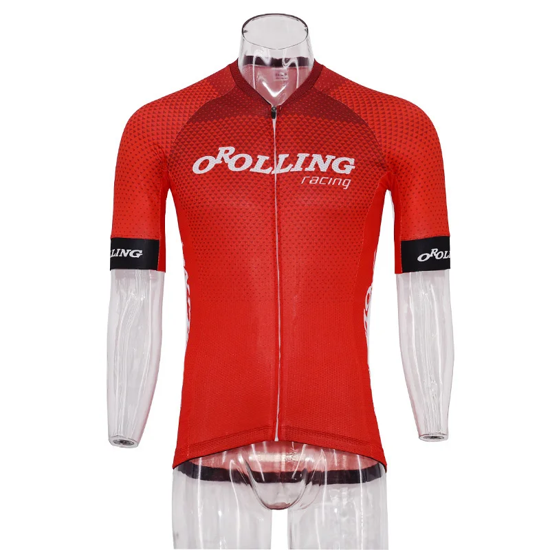 2018 Новинка Высокое качество Джерси мужская красная горная велосипедная майка