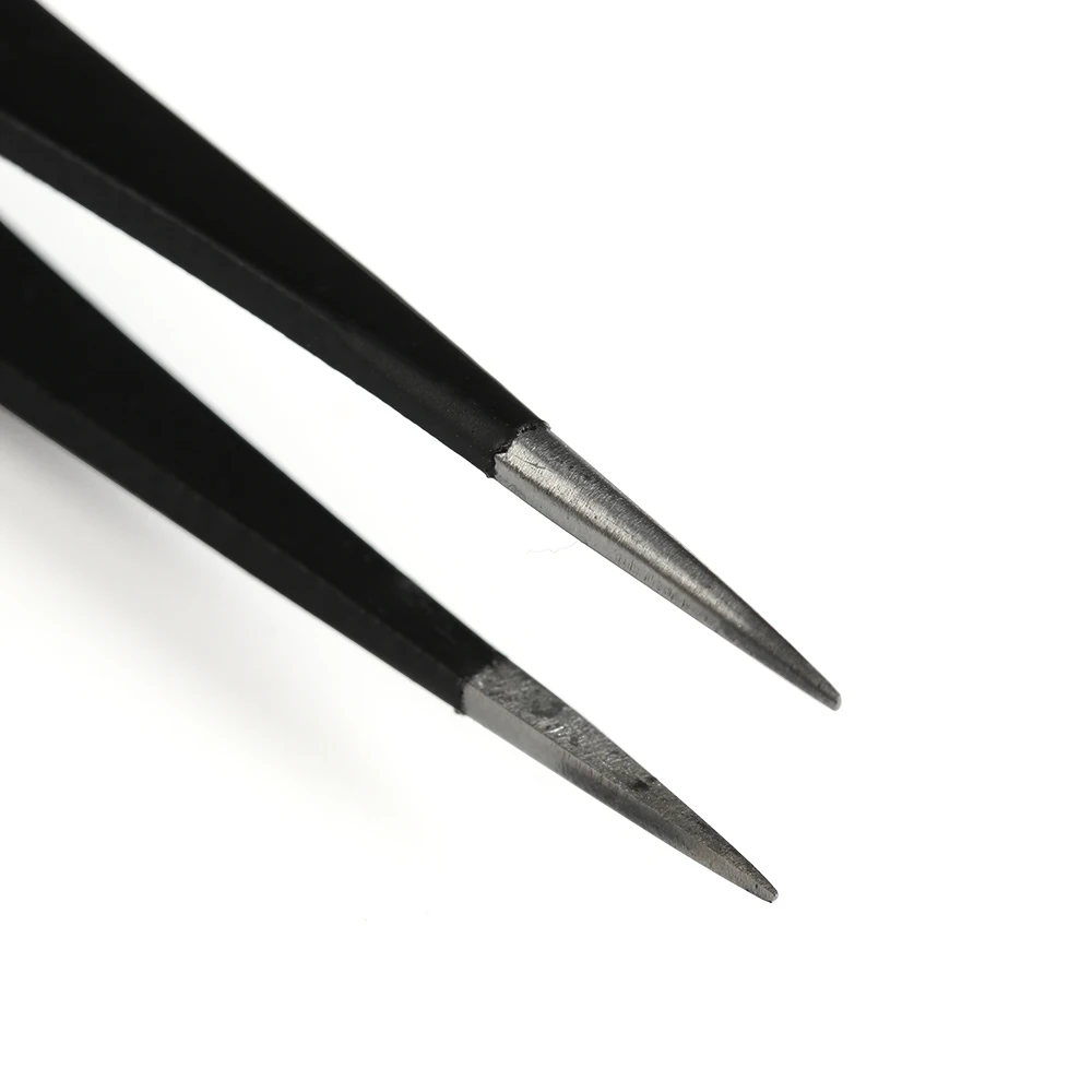 1 шт. антистатический пинцет для ногтей из нержавеющей стали|nail nipper|stainless steel nail