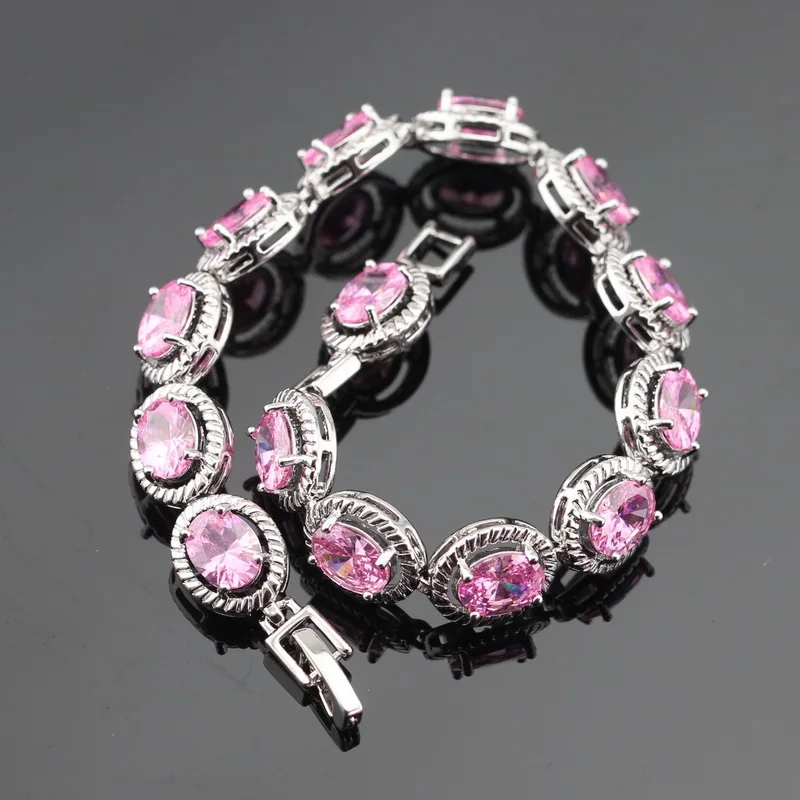 Женский ювелирный комплект из колье серёг браслета и кольца | Украшения