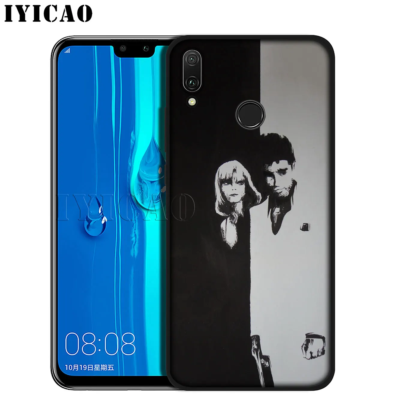 Scarface Tony Montana Luxury High-end Protector Soft Case for Huawei Mate 30 20 10 Pro Nova 5I 5T 5 4 4E 3i 3 2i Lite Smart |