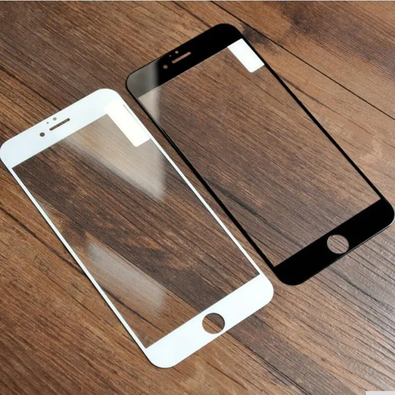 3D 9H полное покрытие закаленное стекло для iPhone 7 8 Plus 5 5S 5C SE защита экрана защитная