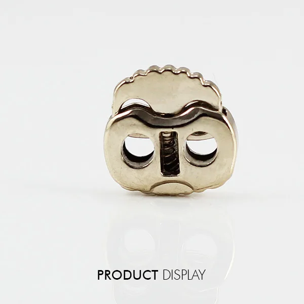 Металлический стопор золотого цвета переключатель зажим для шнура замки шнурка