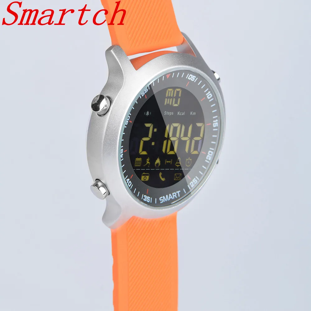 Smartch IP67 Водонепроницаемый EX18 Смарт часы Поддержка вызова и SMS оповещение шагомер