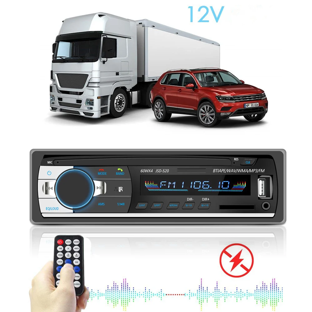 12 В Авторадио 1 din стерео сабвуфер Bluetooth Hands free вызовы мультимедиа MP3 плеер для Pioneer
