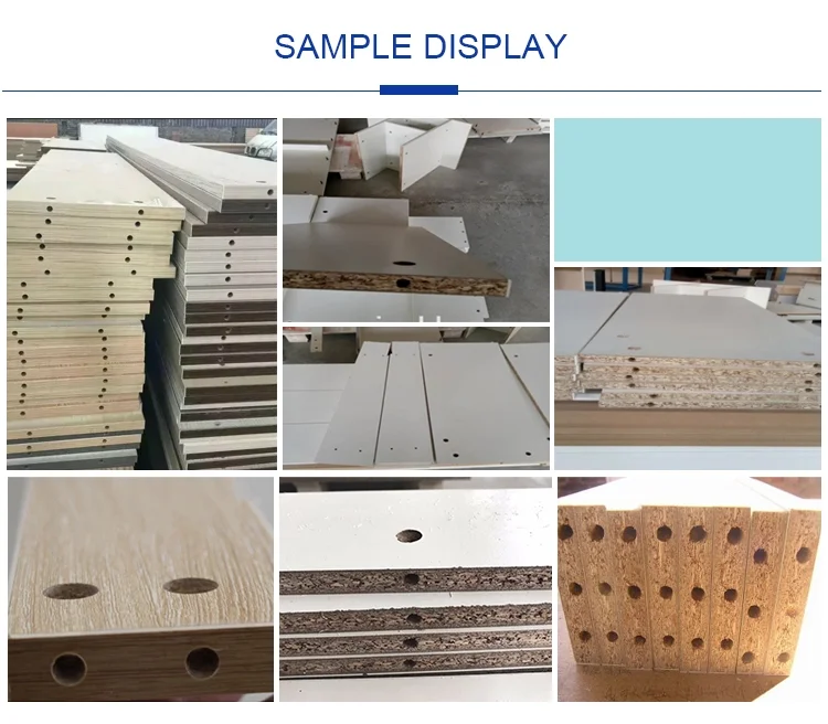 MDF деревянная дверная производственная линия CNC компьютерный боковой сверлильный станок для дверного замка