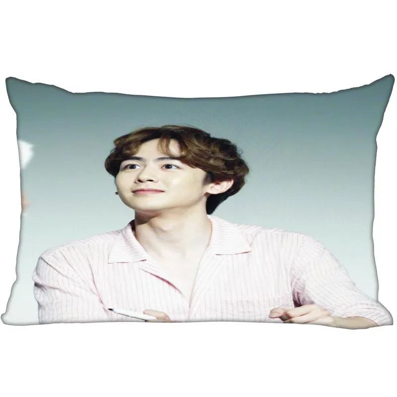 

KPOP star 2PM уникальная прямоугольная наволочка с двусторонним принтом, атласная наволочка для подушки, индивидуальный подарок с вашим изображением