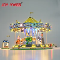joy mags led light kit for 10257 the new carousel compatible with 15036 1219 no blocks model