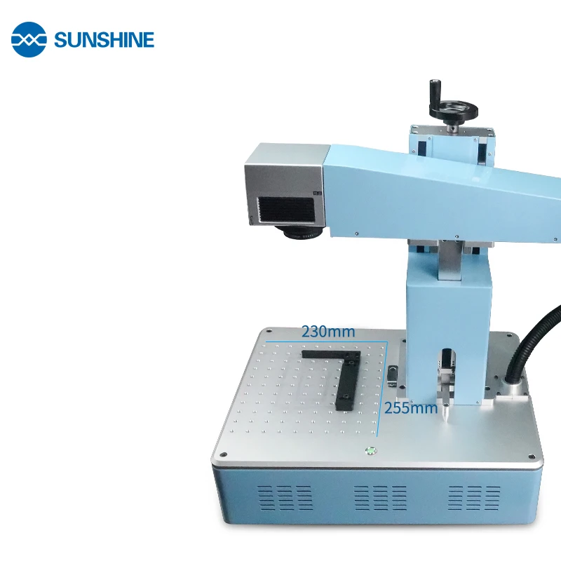 

intelligent 20w Fiber Laser Marking engraving Machine Made in China automatic stainless steel knife marking laser machine logo