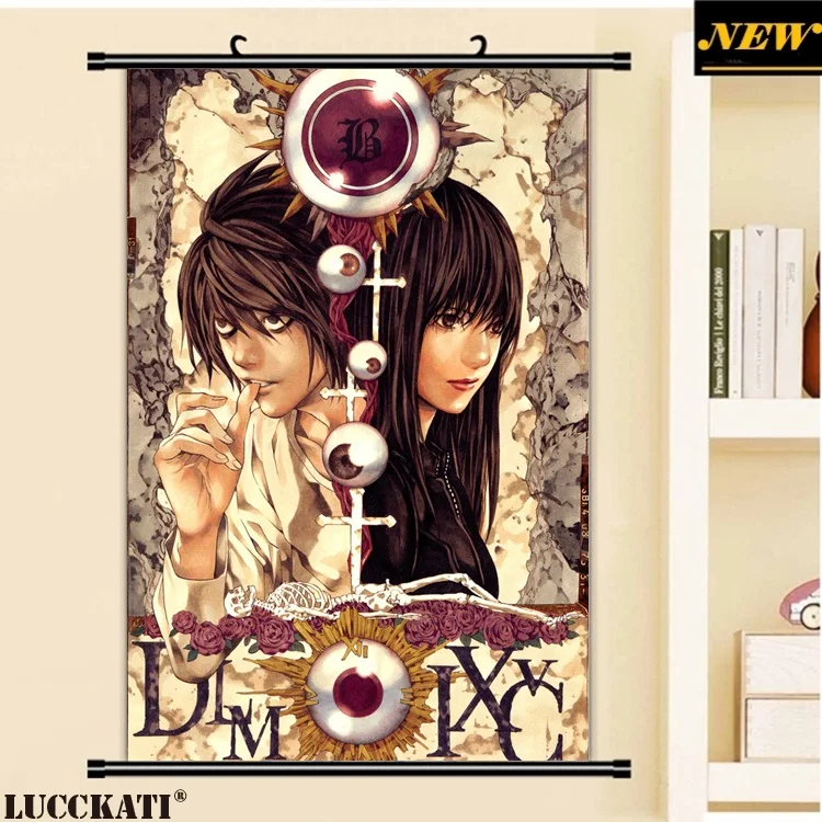 40X60 см обата Такеши DEATH NOTE серии L Lawliet Raito Mello Мультфильм Аниме Арт стены картину