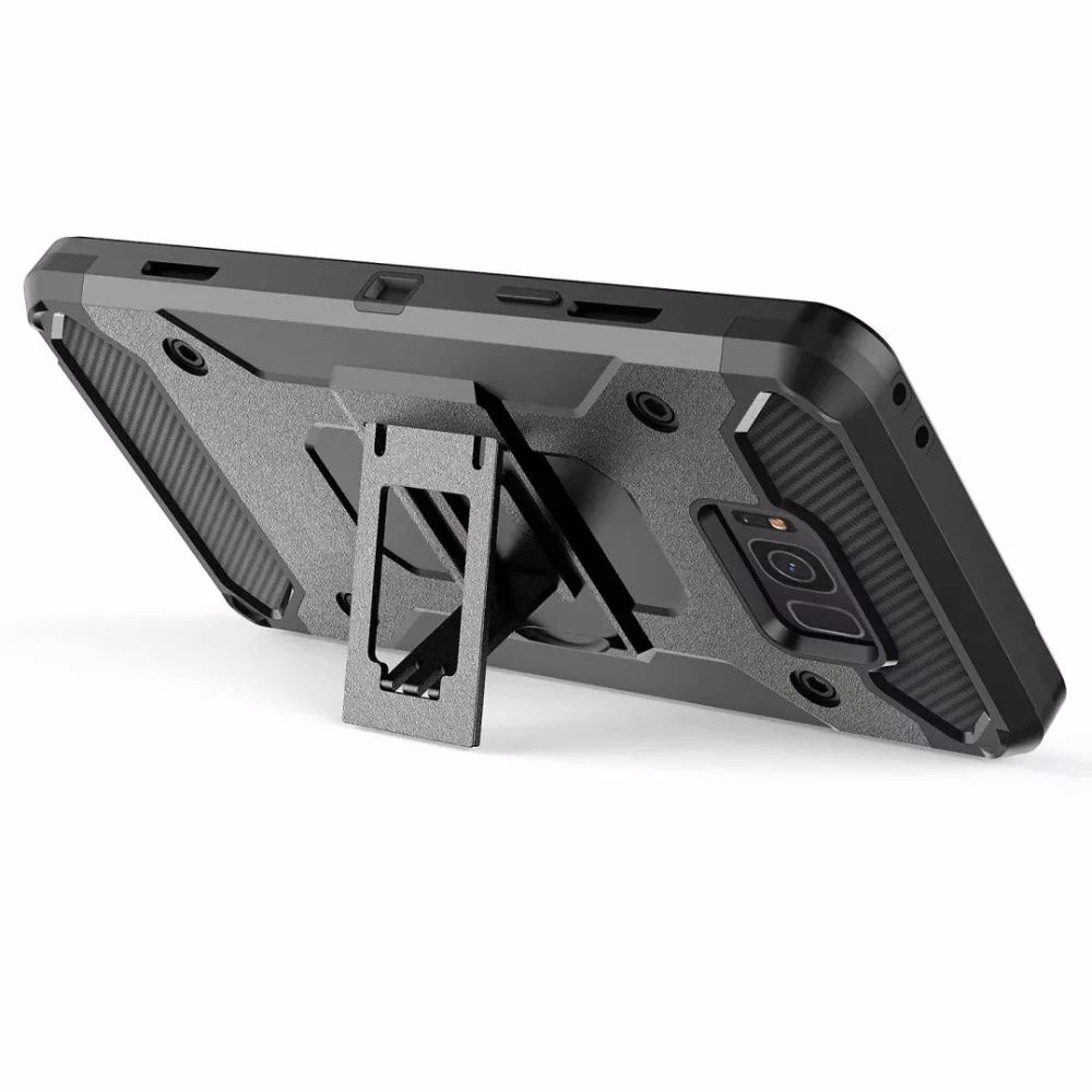 Защитный чехол 3 в 1 для Samsung Galaxy S8 Plus тонкий защитный из ТПУ с защелкой S8|case for samsung