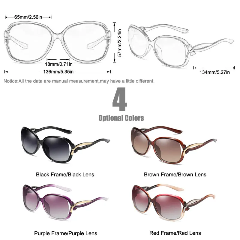 Женские солнцезащитные очки с кошачьим глазом MYMARCH элегантные для вождения