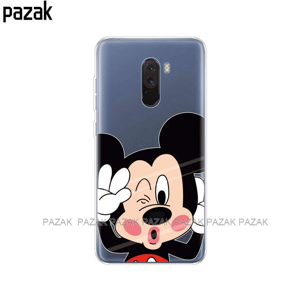 34379 Мягкий чехол pnleone для Xiaomi Pocophone F1, чехол Xiaomi Poco F1, силиконовый мягкий ТПУ чехол для телефона Xiaomi Pocophone F1 Global F, милый - Цвет: 34379