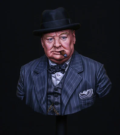 [Tuskmodel] набор моделей из смолы масштаб 1:10 leader Winston Черчилль|resin model kits|model kitresin |