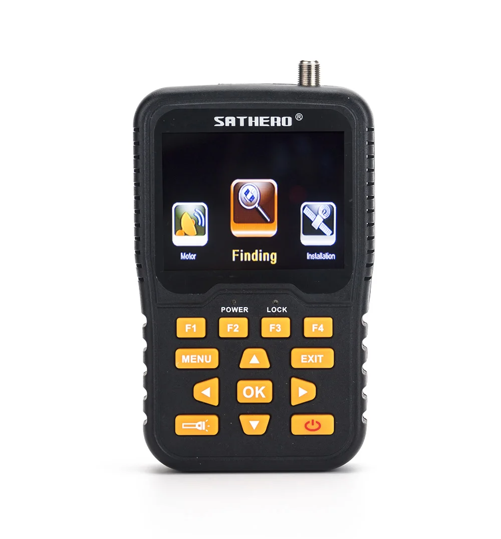 Спутниковый искатель SATHERO SH-400 DVB-S2 сигнал satfinder 3,5 дюймов ЖК-экран 8PSK 16APSK Sathero-400HD