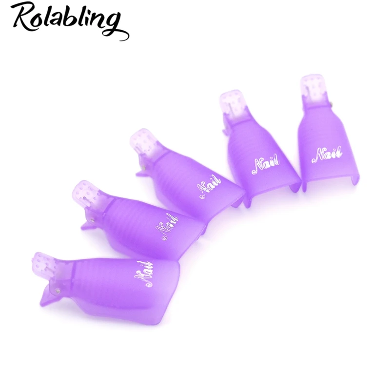 Rolabling 10 ⑤ кор. профессиональная белая/Розовая/фиолетовая для украшения ногтей