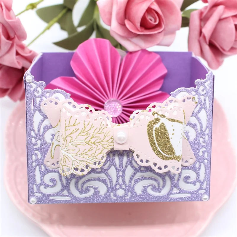 

KSCRAFT Rose Flower Cover Metal Cutting Dies Stencils for DIY Scrapbooking/photo album Decorative Embossing DIY Paper Cards