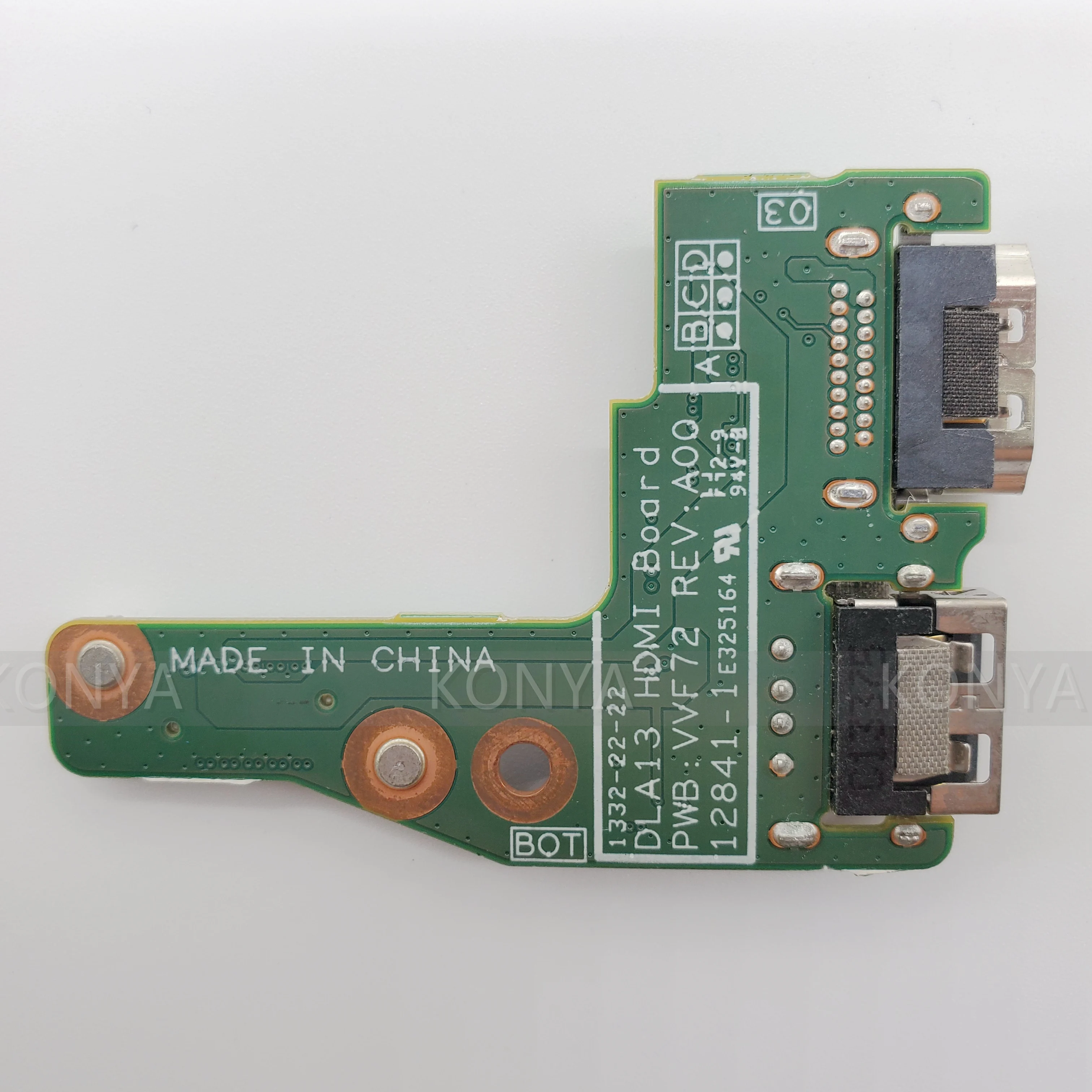 Новый оригинал для Dell Latitude 3330 13 3 &quotНоутбук usb-панель HDMI доска VVF72 12841-1 | Компьютеры