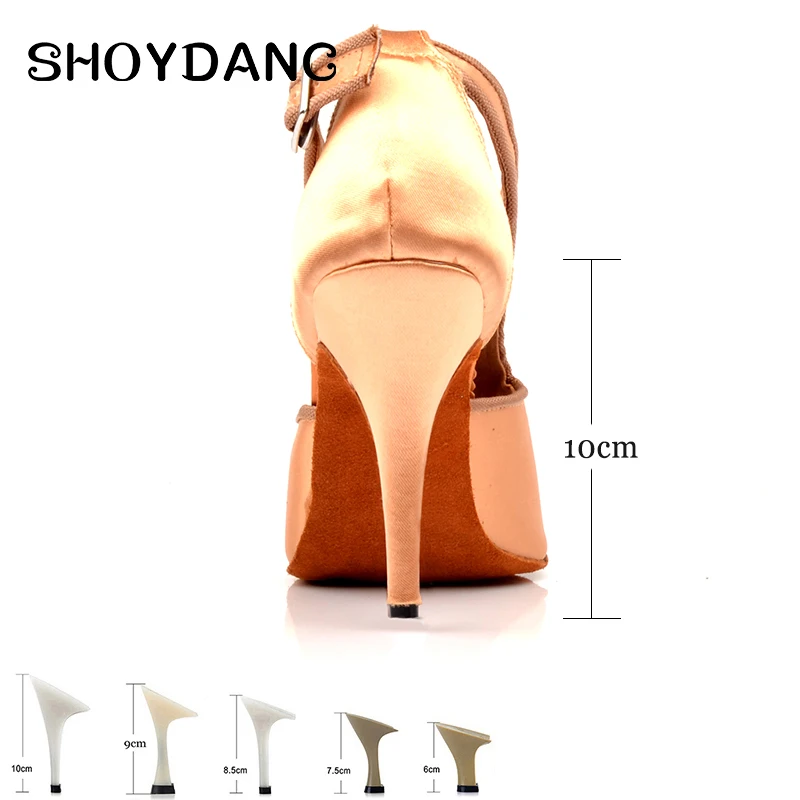 SHOYDANC/танцевальные кроссовки женская обувь chaussure de danse salon для латинских танцев