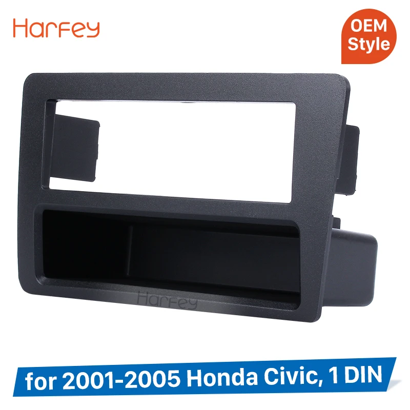 Комплект для переоборудования радиоприемника Harfey 182*53 мм Honda Civic LHD монтажная