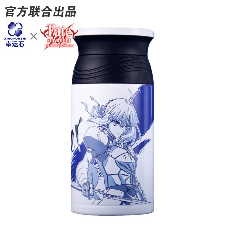 [Fate Stay Night] аниме термос кружка бутылка вакуумная нержавеющая сталь манга роль Chulainn Mordred фигурка новое поступление - Цвет: A Type