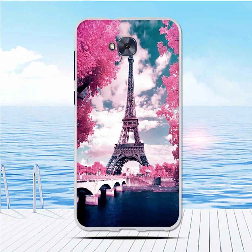 Чехол для Asus Zenfone 4 Selfie ZD553KL силиконовый мягкий чехол защитный Zenfone4 ZB553KL телефона |