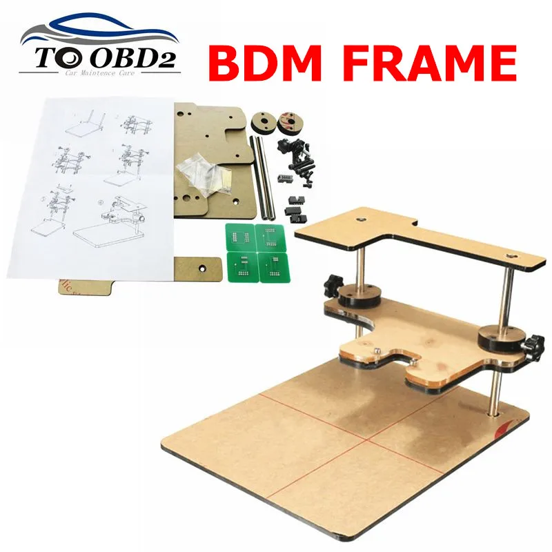 

BDM Frame Acrylic ECU Programmer BDM Frame With 4Pcs Probe Pens For V7.020 V5.017 V2 22pcs Adapter BDM Probe Adapter