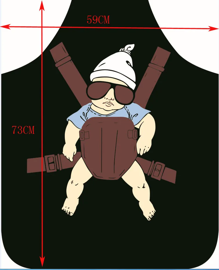 Смешные Daddy фартук Кухня Пособия по кулинарии партии Фартуки прекрасный ребенок