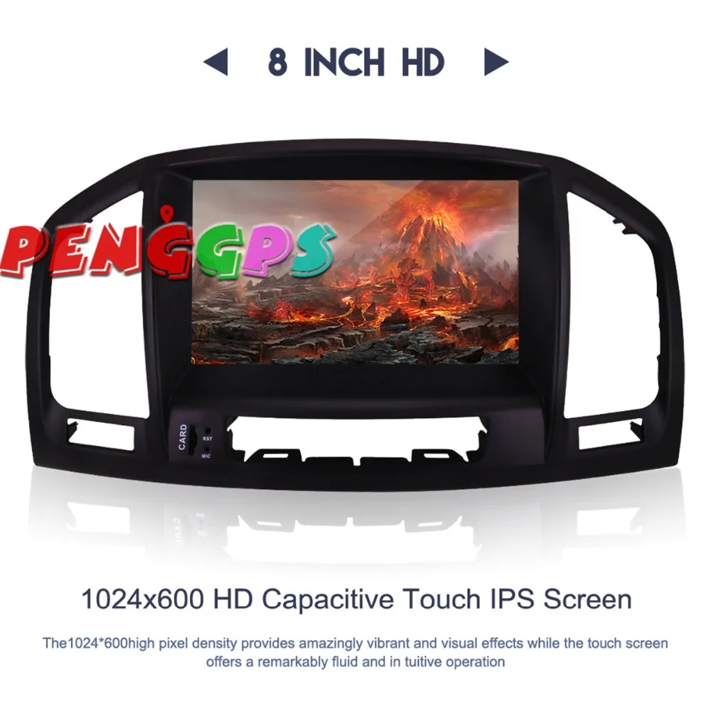 2 Din Android 8 0 7 1 автомобильный навигационный GPS радиоприемник для Opel Vauxhall Holden Insignia
