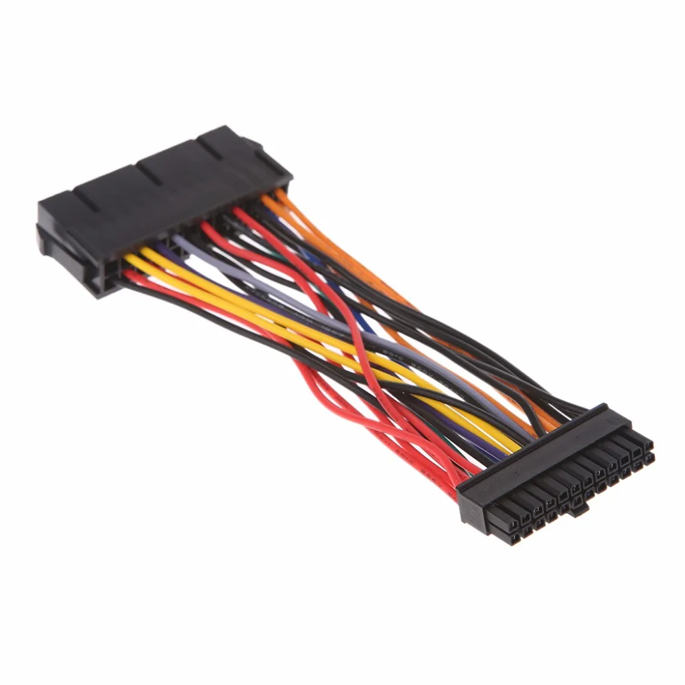 PSU ATX 24Pin папа к женскому питанию удлинитель адаптер кабель для