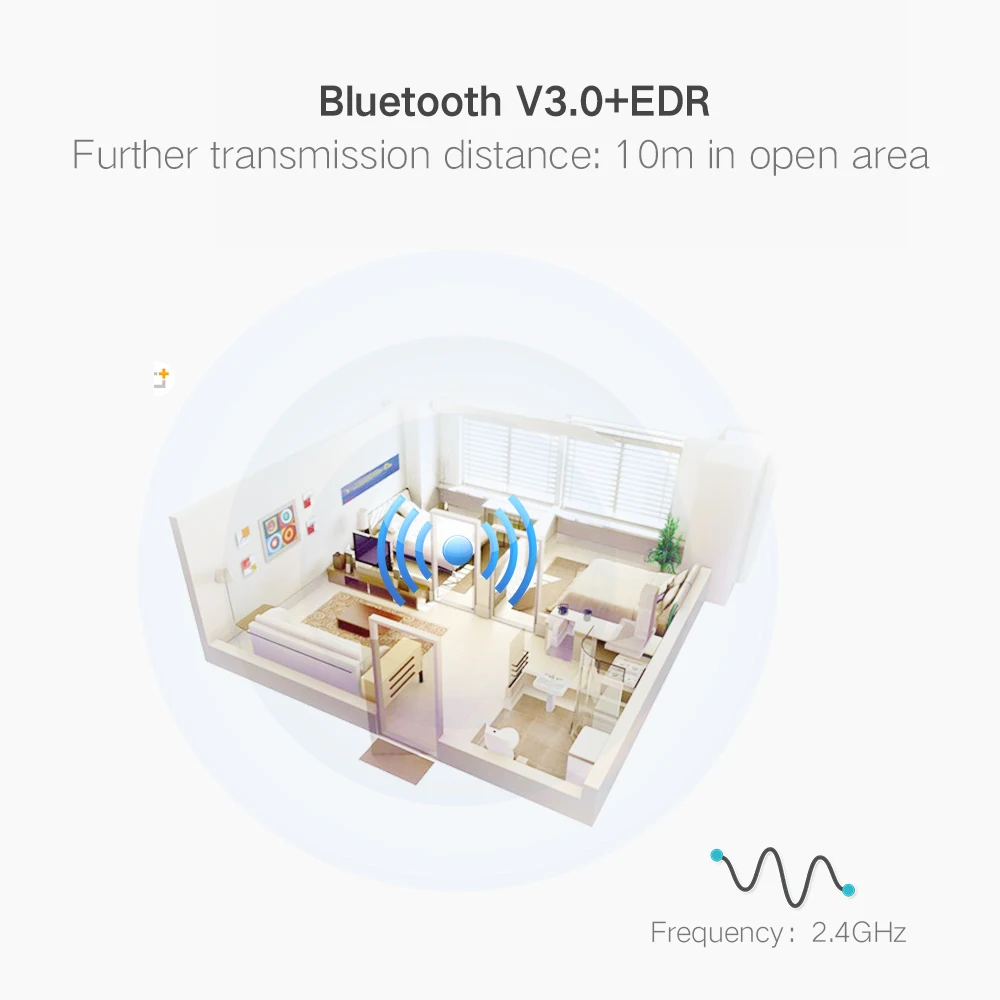 Беспроводной Bluetooth адаптер EDR Mini 3 5 мм AUX RCA стерео передатчик приемник для