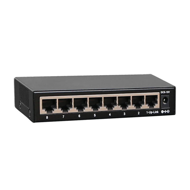 Сетевой коммутатор 8 портов 10/100/1000 Мбит/с управляемый IGMP VLAN С отражением
