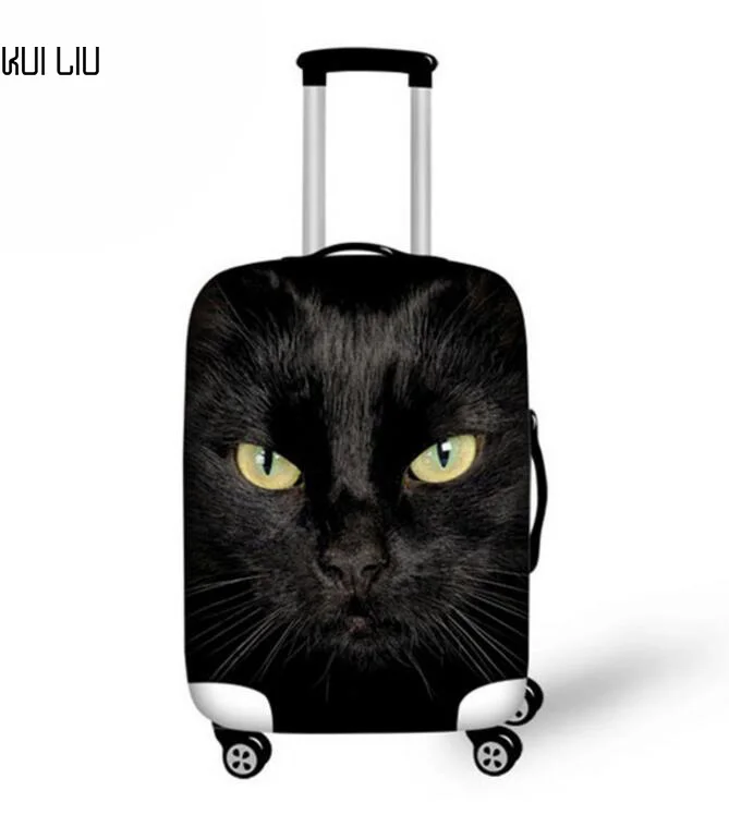 

Защитный чехол для чемодана для домашних животных, кошек, собак и женщин, эластичный чехол для костюма, аксессуары для чемоданов на колесика...