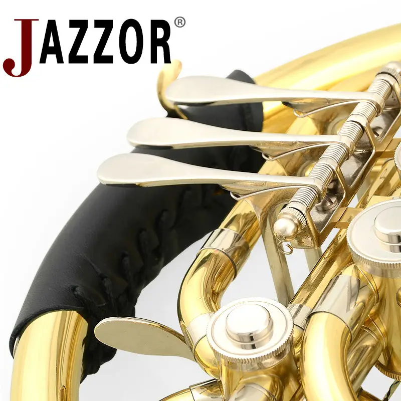 JAZZOR JBFH-601 4-key Double French Horn Entry Model Bb/F Wind Instruments Horns with mouthpiece Free Shipping | Спорт и развлечения