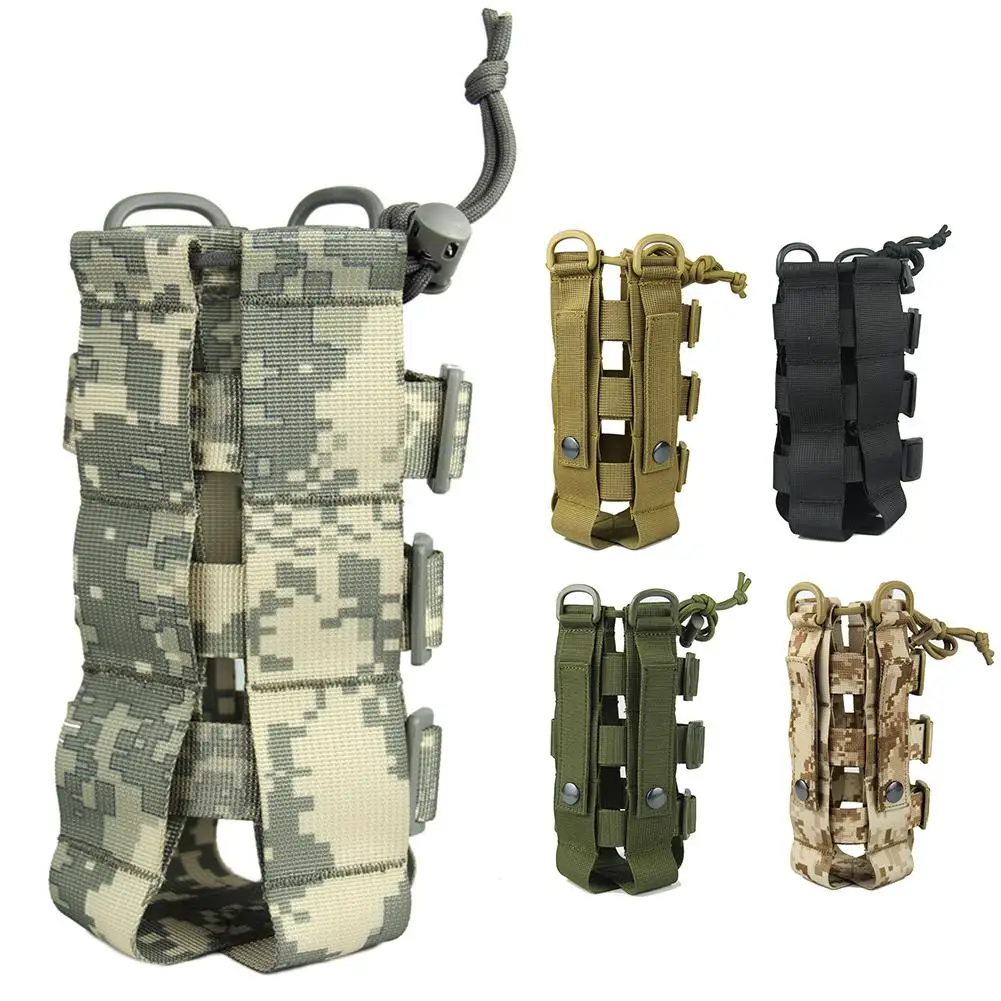 

Сумка для бутылки с водой Molle для использования на открытом воздухе, тактическое оборудование, рандомные армейские сумки для скалолазания, ...