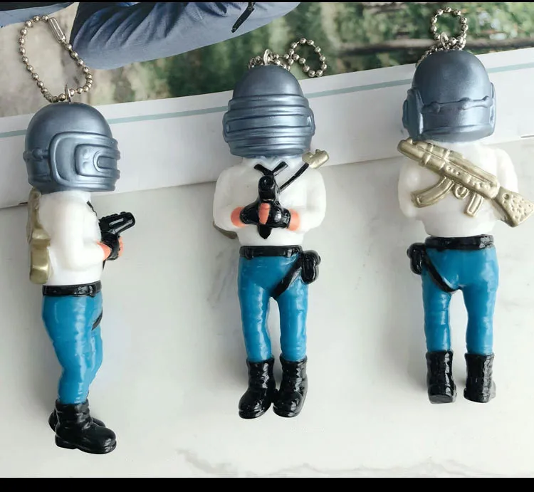 2019New PUBG съесть цыпленка брелок с воином автомобиля сумка плетеная для ключей в